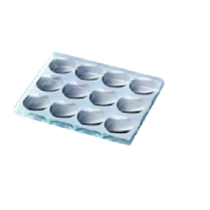 LAMINA SEROLOGIA EXCAVADA 12 CAVIDADES